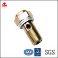 custom high strength gold plated bolt